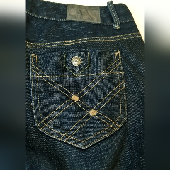 Armani Exchange Flare Leg Jeans - Picture 6 of 11